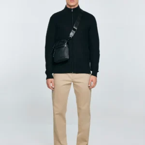 Torba męska typu crossbody czarna Wotino 906