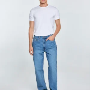 Jeansy męskie loose niebieskie Zack 324