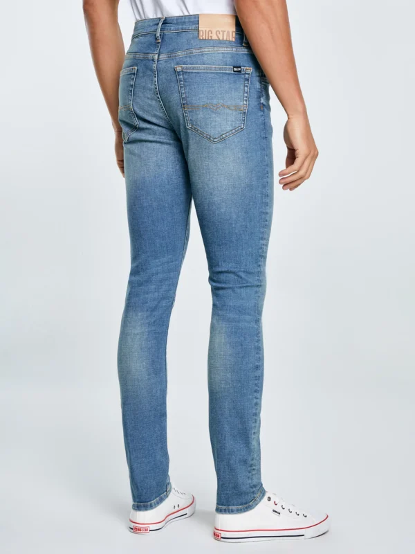 6e0282de66c80d81a247cc76c256b86499cd3bfd Jeansy męskie niebieskie Deric High Waist 390