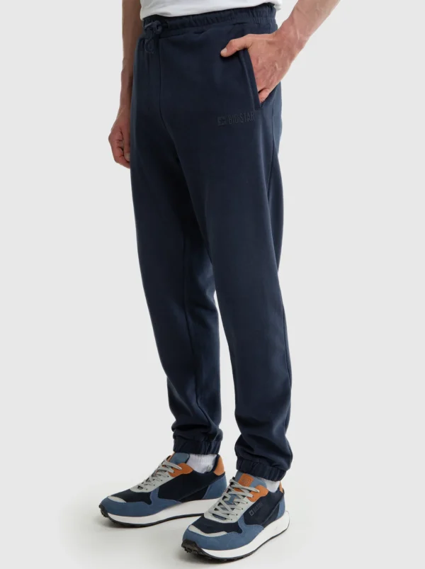 Spodnie męskie dresowe granatowe Brutus 403
