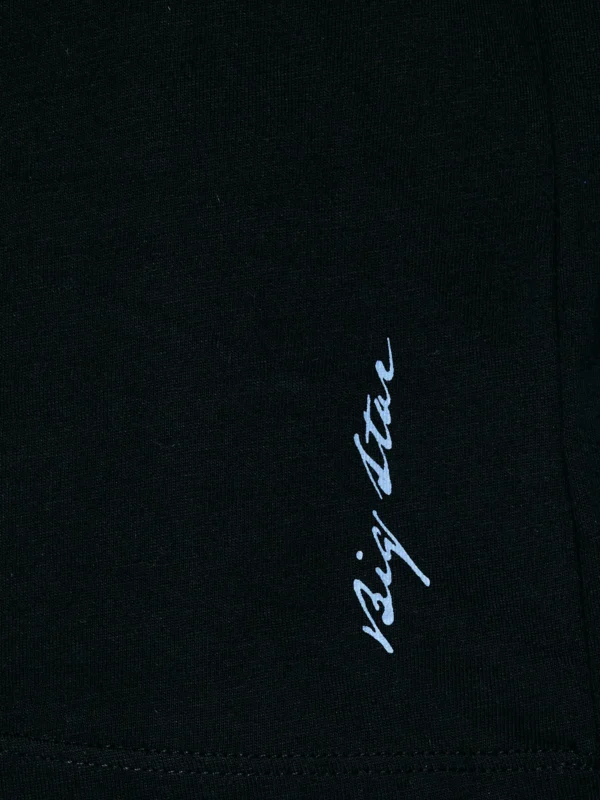 Koszulka chłopięca z krótkim rękawem czarna Basser 906