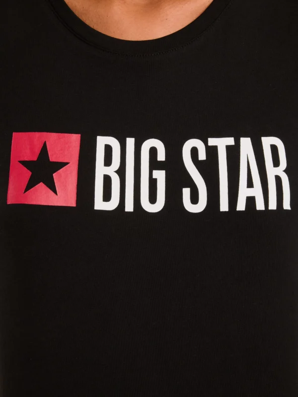 Koszulka damska z logo czarna Risma 906