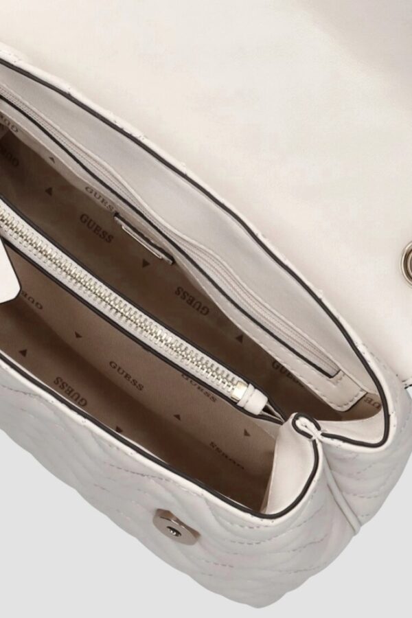 GUESS Beżowa damska torebka Melisandra