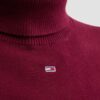 TOMMY JEANS Bordowy damski golf