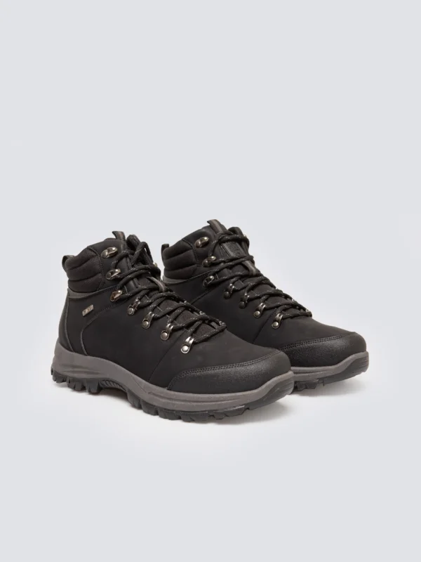 Buty męskie trekkingowe czarne SS174039 906