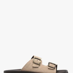 Beżowe klapki męskie