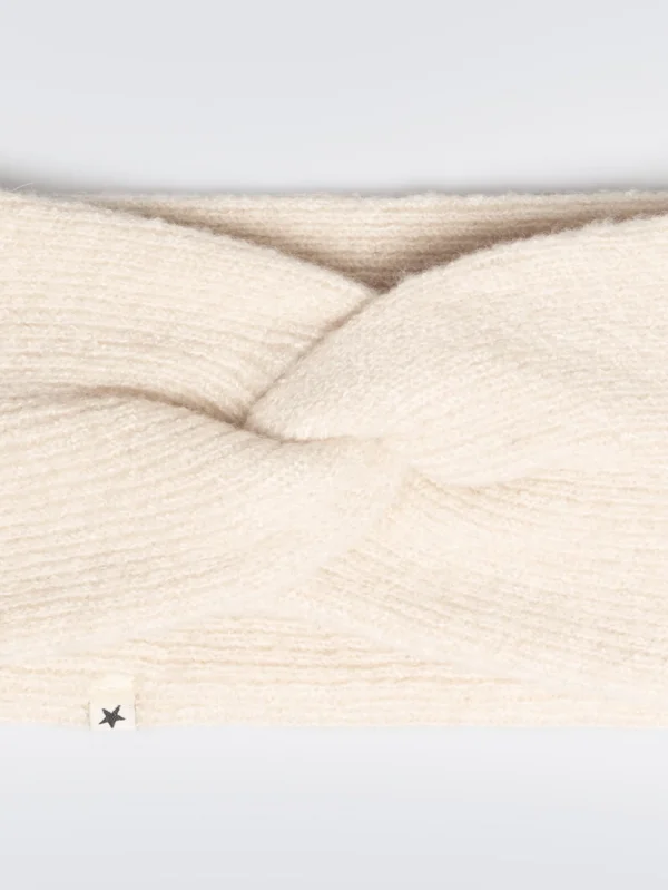 71a6f7fdd4bf01daee15c023d731d36eb98a07dc Opaska damska z ozdobnym splotem beżowa Facita 800