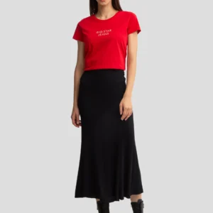 72c22b388d7f40e84c63f4ad037cb20875985cae Koszulka damska z napisem czerwona Galansa 603