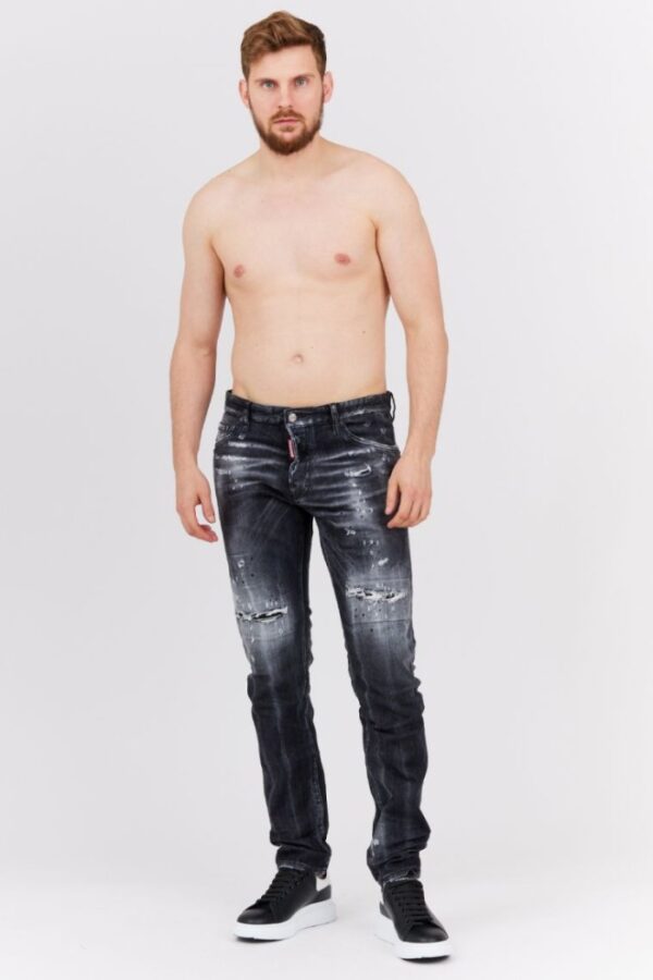 DSQUARED2 Czarne jeansy męskie cool guy jean