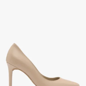 Beżowe czółenka na wysokiej szpilce