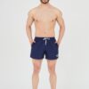 EMPORIO ARMANI Męskie spodenki kąpielowe granatowe, Rozmiar 52