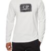 C.P. COMPANY Biały męski longsleeve