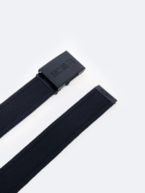 Pasek męski parciany granatowy 2318 404