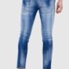 DSQUARED2 Niebieskie jeansy męskie skater jean, Rozmiar 52