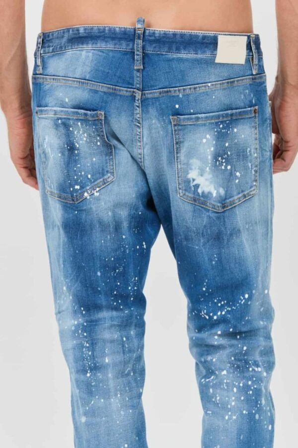 DSQUARED2 Błękitne męskie jeansy Cool Guy Jean, Rozmiar 48