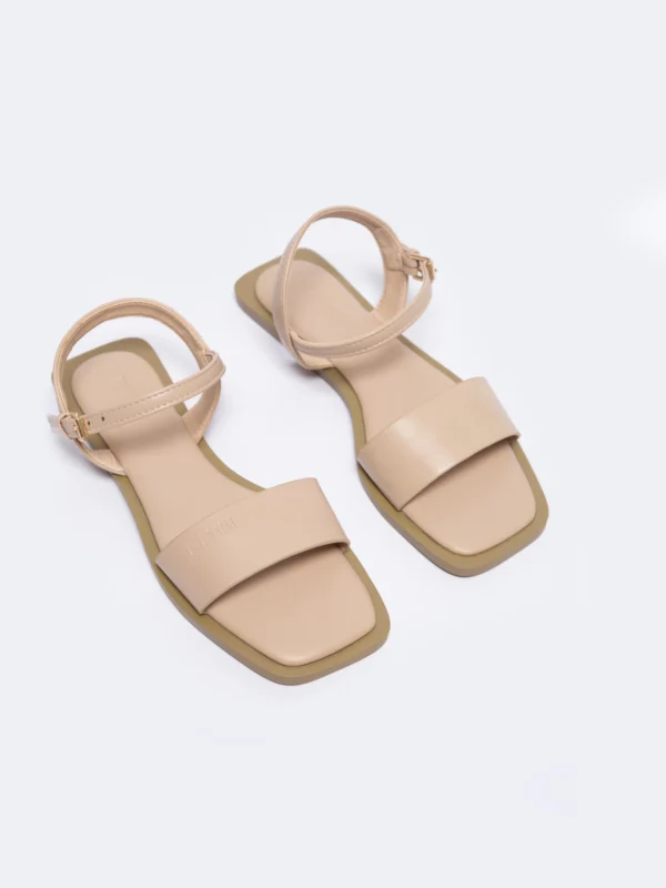 Sandały damskie beżowe NN274028 801