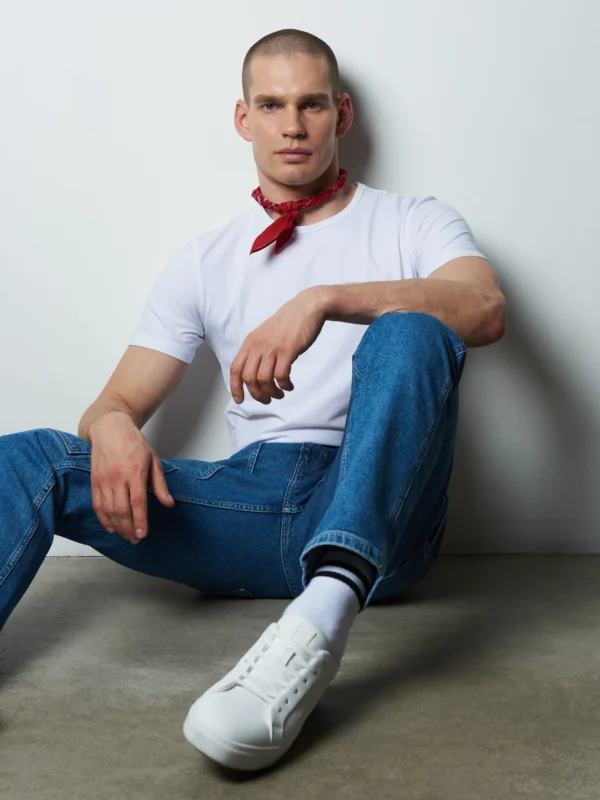 Apaszka typu bandana czerwona Bandi 603