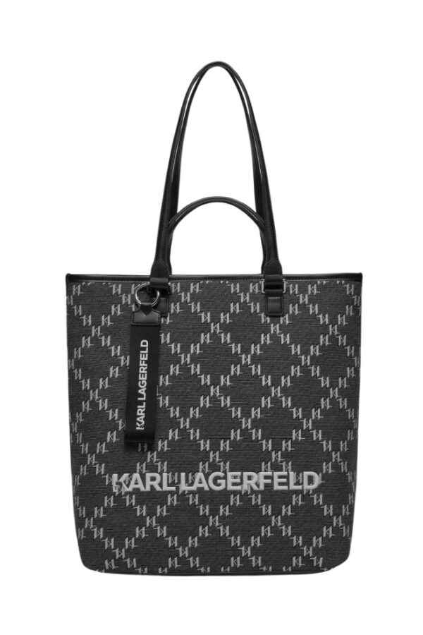 KARL LAGERFELD Szara shopperka JKRD 2.0