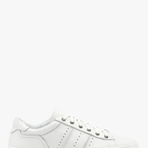 Białe sportowe trampki męskie