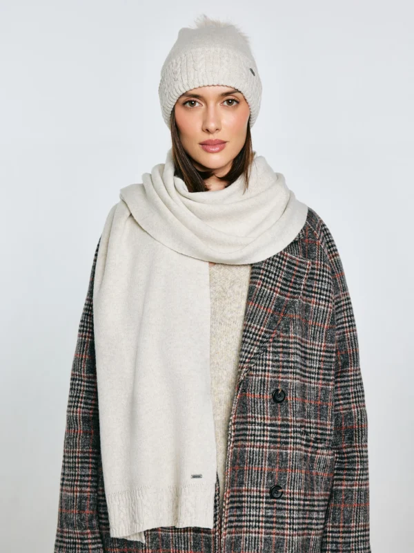 Szalik damski perłowy Stanilos 103