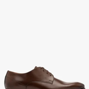 Brązowe półbuty męskie