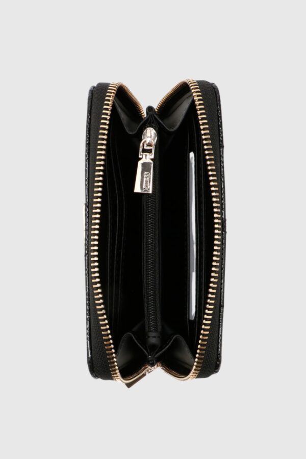 GUESS Czarny portfel damski Aldina