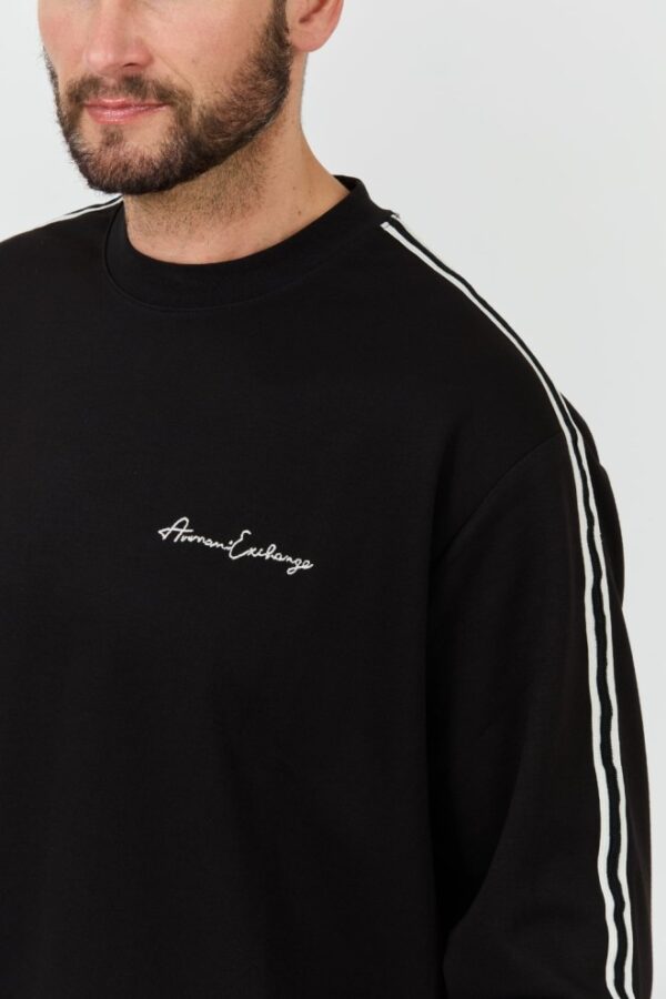 ARMANI EXCHANGE Czarna męska bluza