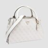 GUESS Biała logowana torebka damska Noelle II