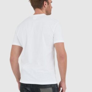 827618e1aebfe50e6cf167be2dc54d3e35a604ce DSQUARED2 Biały t-shirt męski ibra