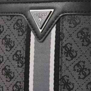 82aef41155cffd2e02478b2b5391591aa30490d1 GUESS Szara saszetka męska logowana Milano