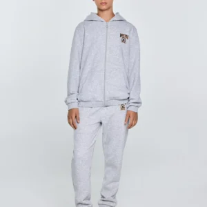 Spodnie chłopięce dresowe szare Lironp 901