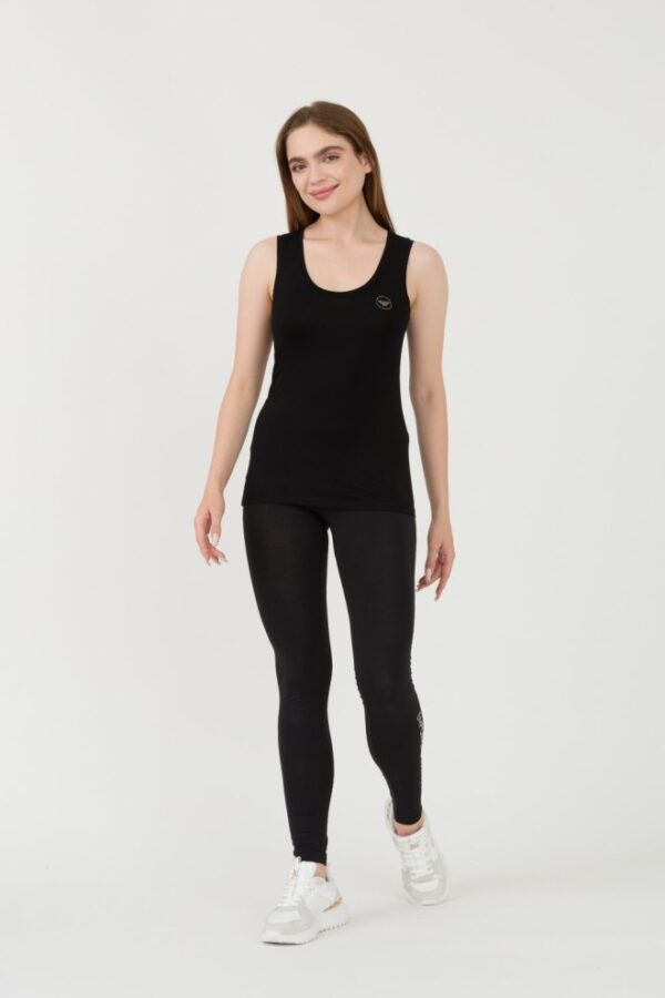 EMPORIO ARMANI Czarny damski top