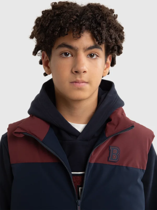 84e80b4ea365989a32ea5fd0493d79617f1abdc2 Kamizelka chłopięca ocieplana granatowa Manuel 403