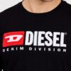 DIESEL Czarny longsleeve męski T-BOXT-LS-DIV
