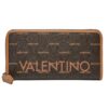 VALENTINO Brązowy portfel Liuto