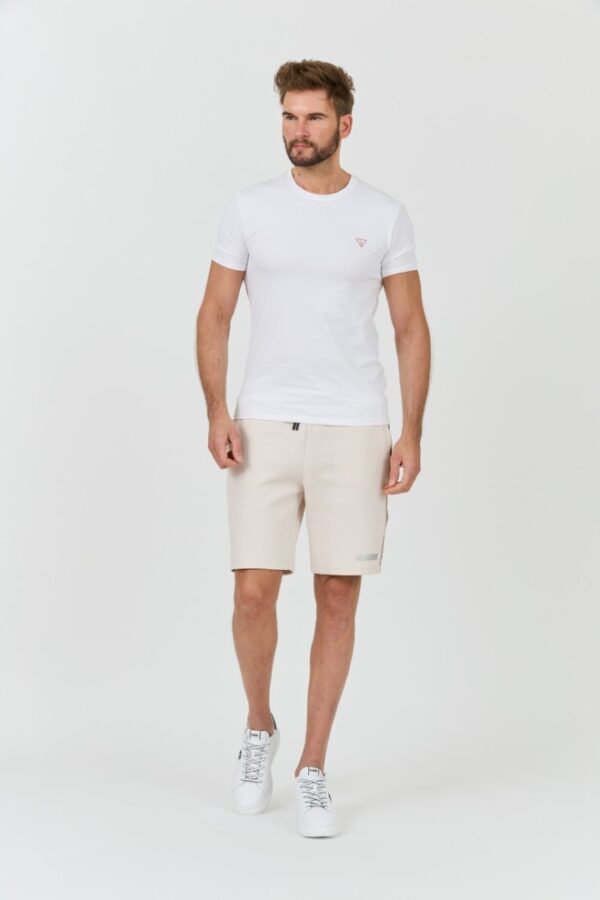 GUESS Biały męski t-shirt Core Tee Str