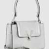 VALENTINO Srebrna torebka Queen