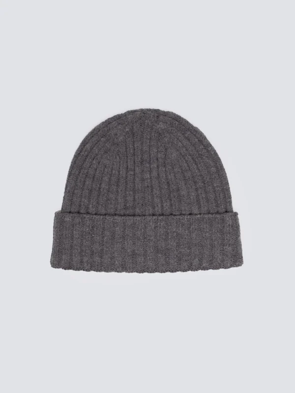 8c91de624c52e4fc6b88e2ce65274424b89b1d39 Czapka męska zimowa z dodatkiem wełny szara Haman 902