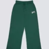 Spodnie dziewczęce dresowe wide zielone Rubiliapw 304
