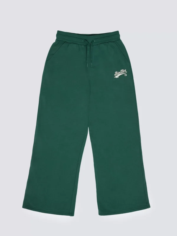 Spodnie dziewczęce dresowe wide zielone Rubiliapw 304