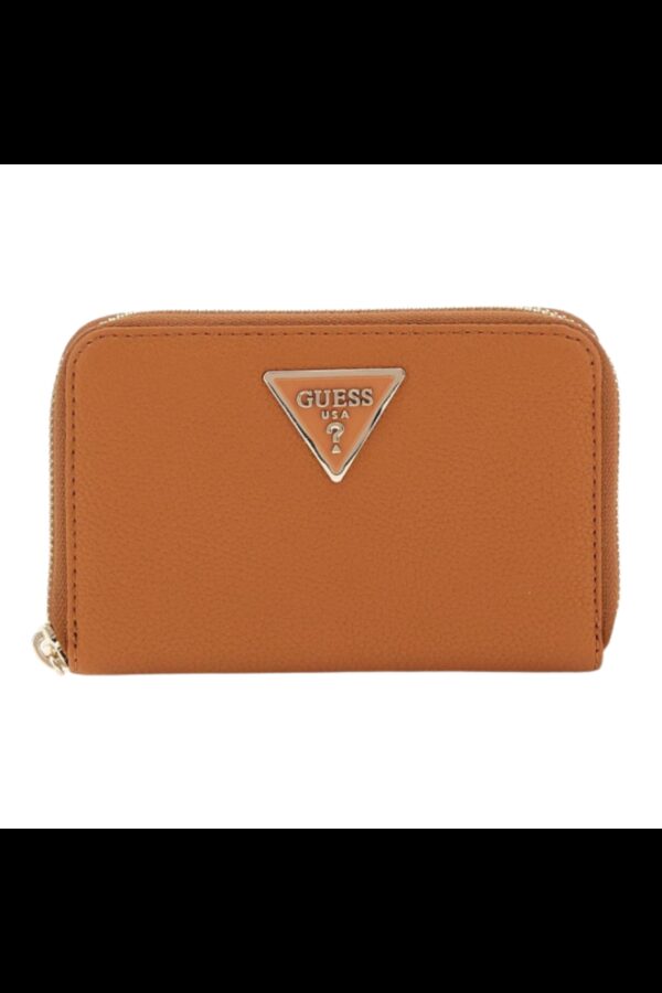 GUESS Brązowy portfel damski Laure
