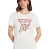 GUESS Biały t-shirt damski Love Tee