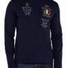 AERONAUTICA MILITARE Granatowy męski longsleeve