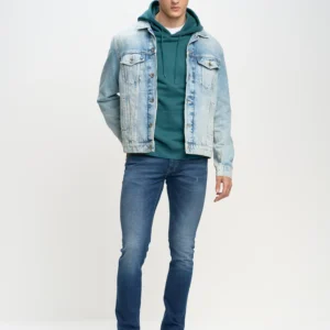 Jeansy męskie skinny niebieskie Owen 312