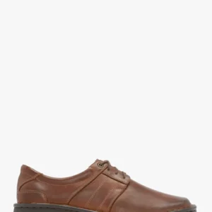 Brązowe półbuty męskie