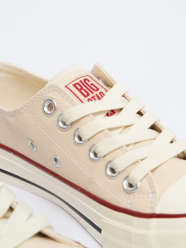 94589b2a6d4274fa0e63c8cdfa7af6fe9681b720 Trampki damskie niskie beżowe NN274272 801