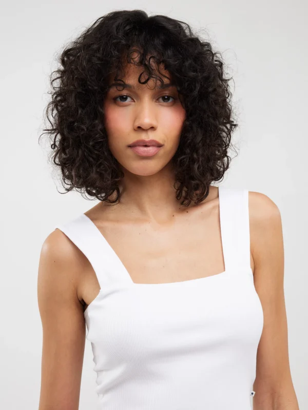 958de0ef804927312e25af42738410b603e3defd Top damski w prążek biały Serecona 101