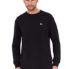 TOMMY JEANS Czarny męski longsleeve