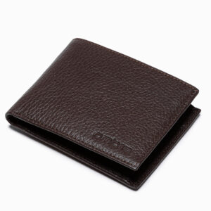 Portfel męski skórzany - brązowy