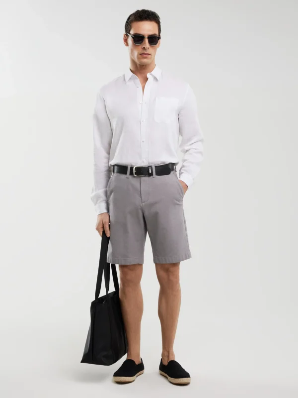 98d0b8bcd55b1b297d00e271b59c770925293b30 Szorty męskie szare Rossin 901